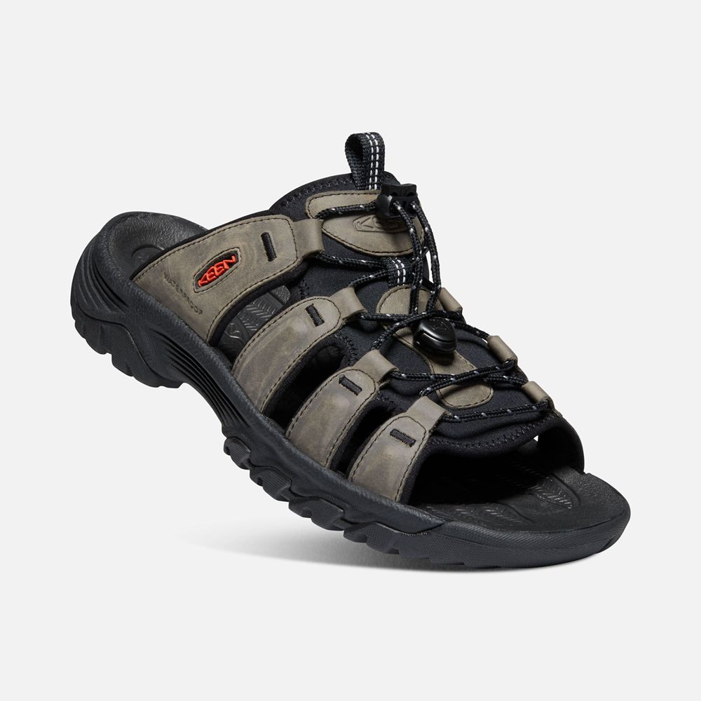 Keen Terlik Erkek Siyah/Gri - Targhee Iii Sandal - Türkiye UQCX62031